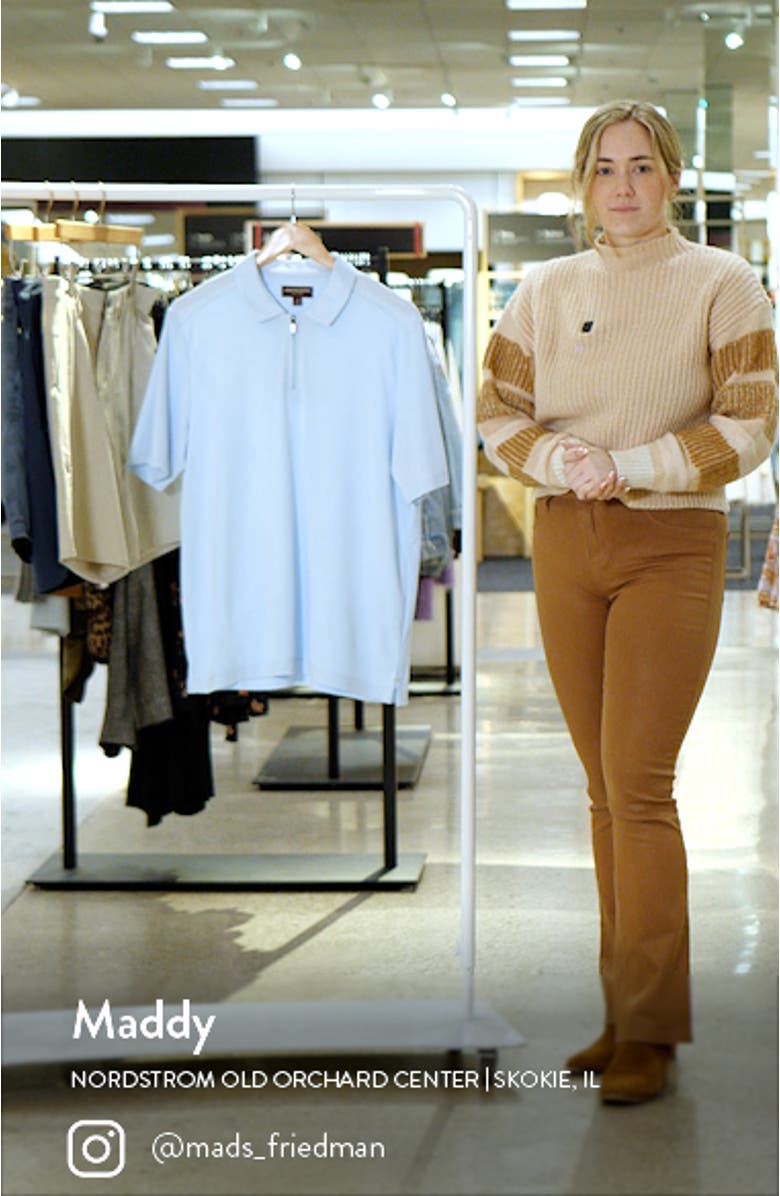 Bird's Eye Quarter Zip Polo, sales video thumbnail