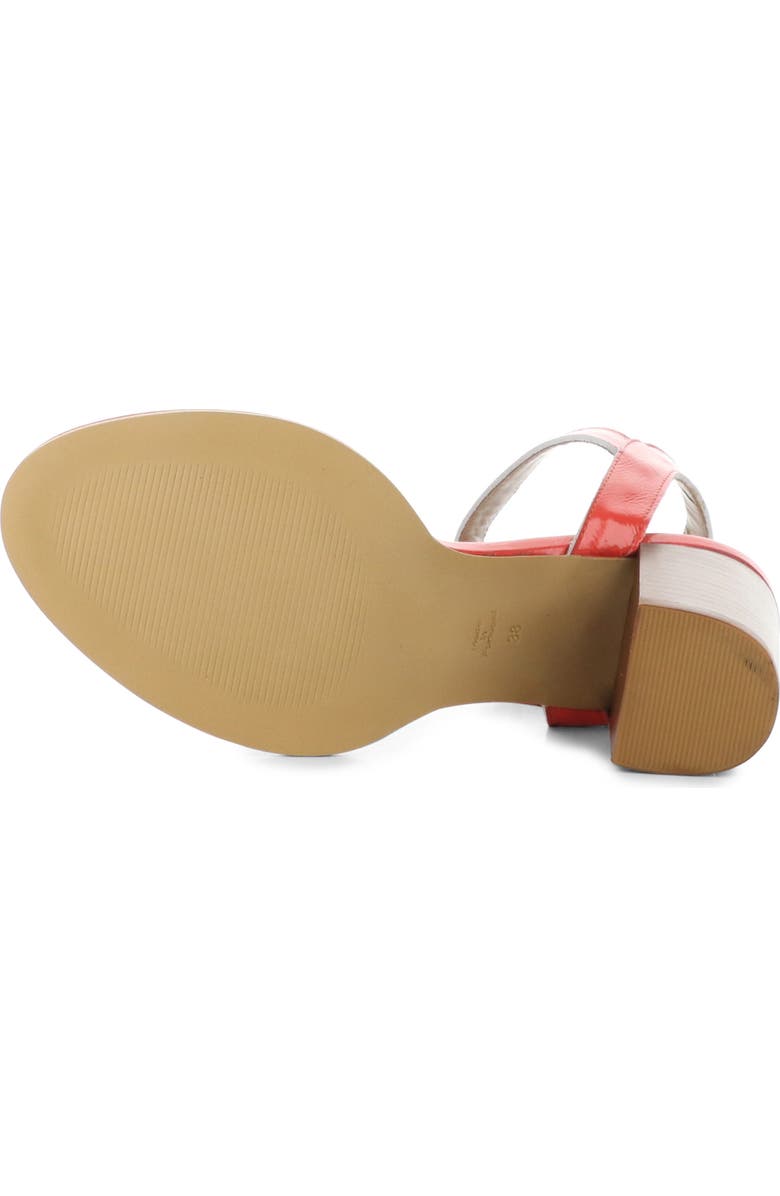 Fly London Moji Ankle Strap Sandal, Alternate, color, Scarlet