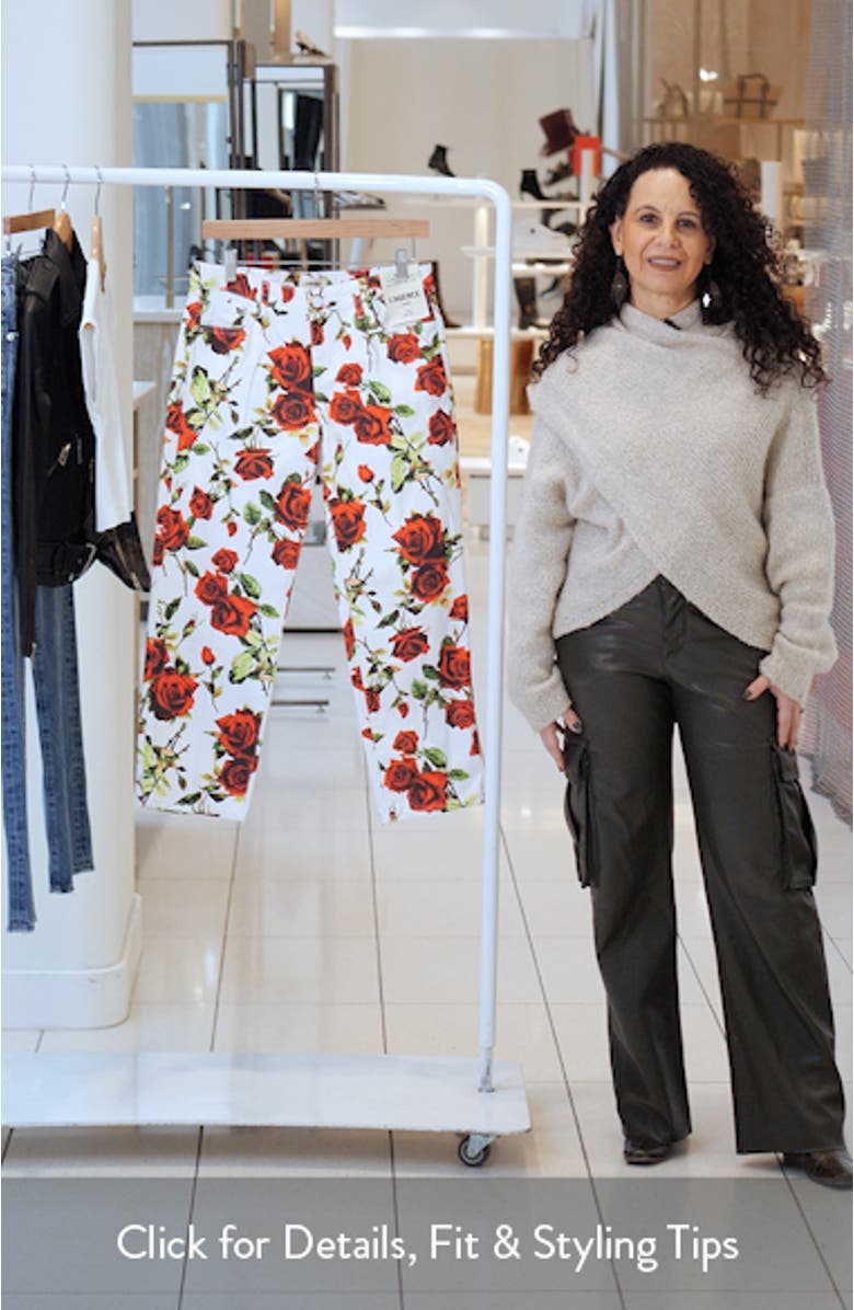 Blaine Rose Stovepipe Nonstretch Jeans, sales video thumbnail