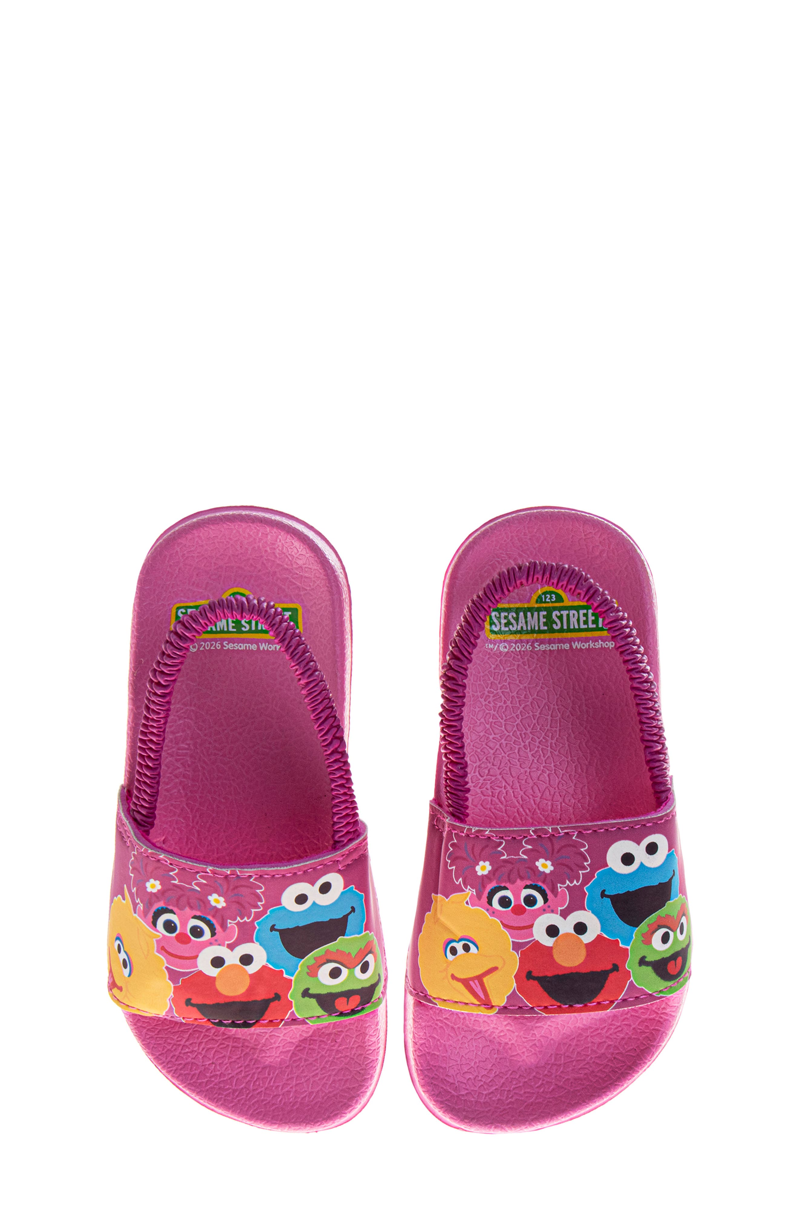JOSMO Kids' Sesame Street Slingback Sandal, Alternate, color, Pink