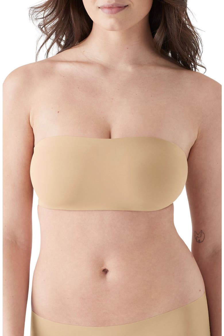 True Body Wireless Convertible Bandeau Bra, Main, color, DESERT
