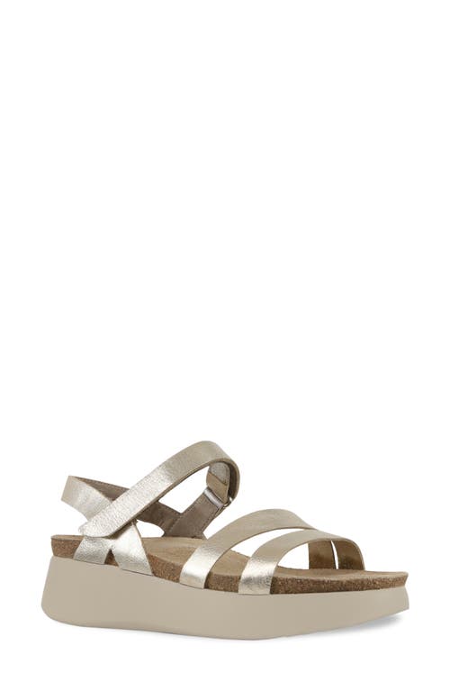 Munro Juniper Sandal in Gold Metallic at Nordstrom, Size 5.5
