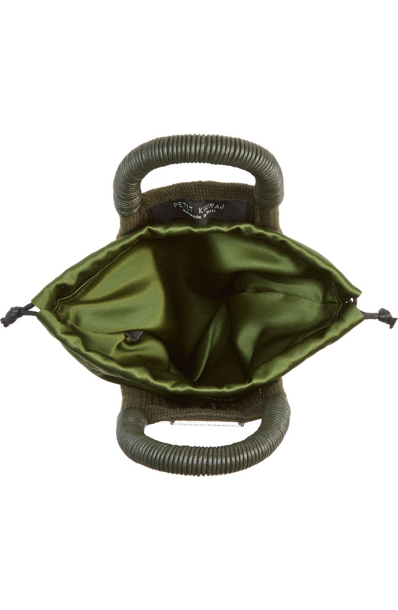 Petit Kouraj Mini Fringe Top Handle Bag, Alternate, color,