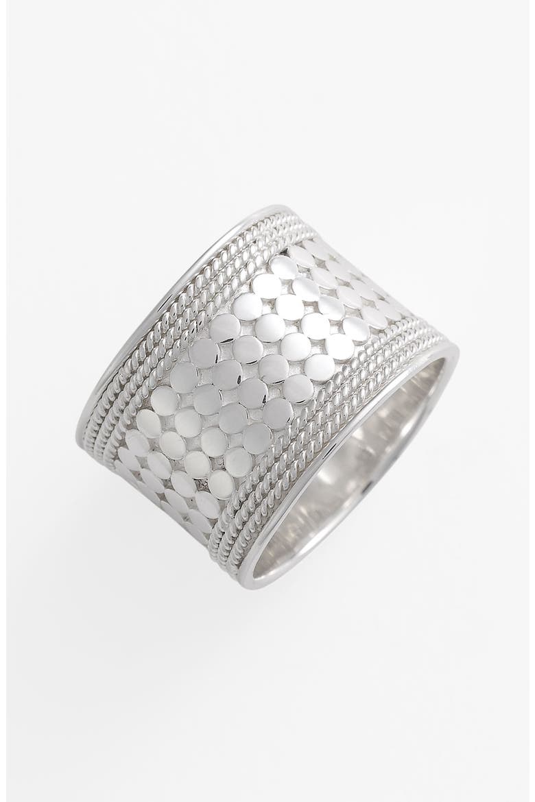 Gili Cigar Band Ring, Main, color, STERLING SILVER