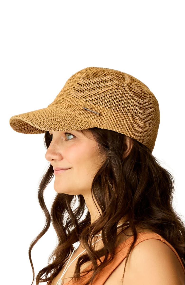 Carve Designs Straw Baseball Cap, Alternate, color, Natural