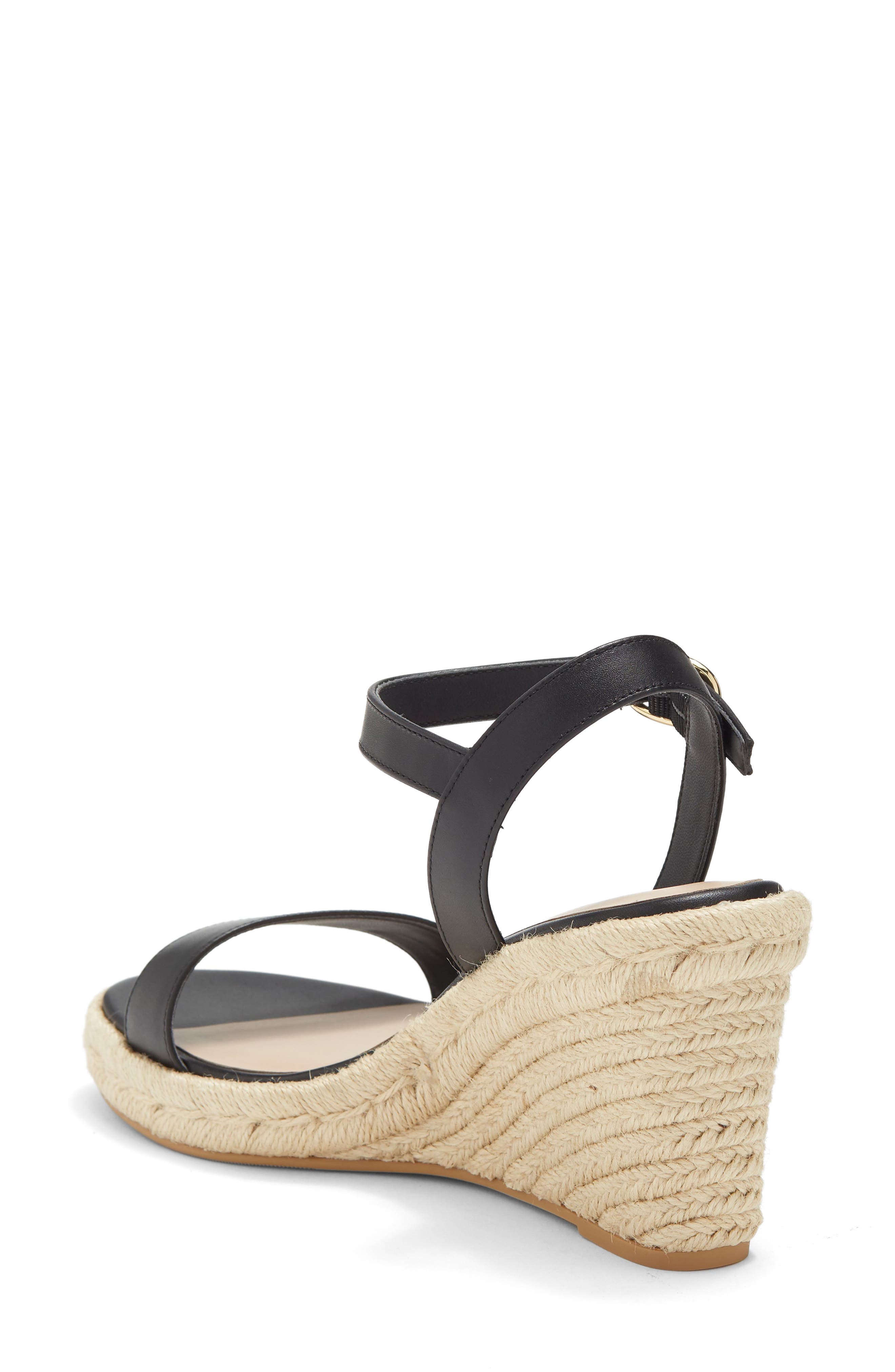 Stuart Weitzman Teddi Espadrille Wedge Heel Sandal, Alternate, color, 