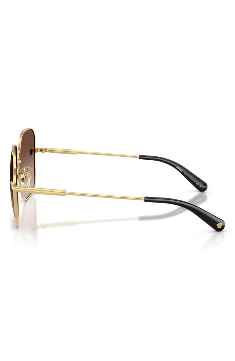 Versace 59mm Gradient Square Sunglasses, Alternate, color,