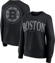 FANATICS Women's Fanatics  Black Boston Bruins Elements Flow Pullover Sweatshirt