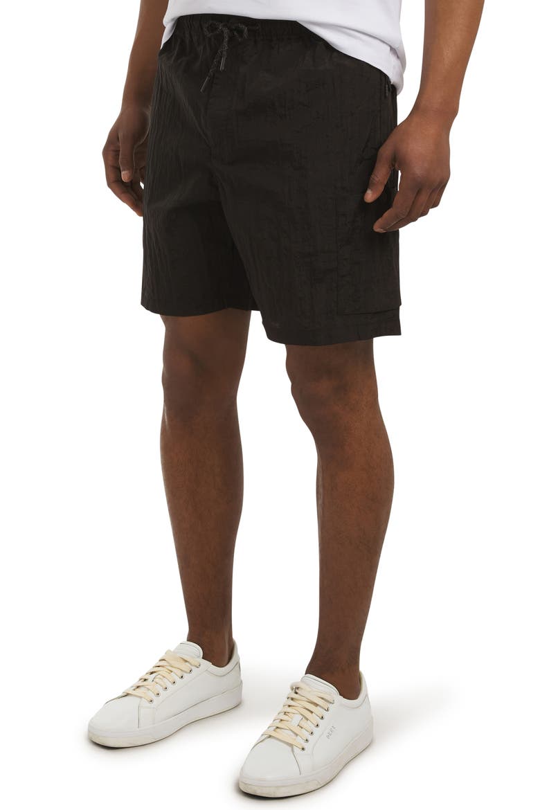Remi Walking Shorts, Alternate, color, BLACK
