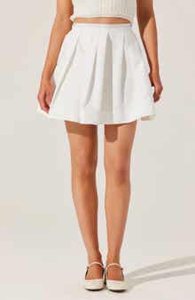 ASTR the Label Antheia Cotton Skater Skirt
