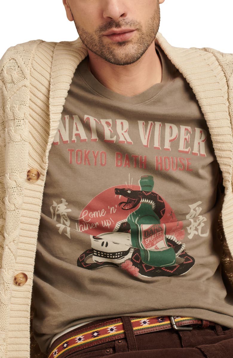 Lucky Brand Water Viper Graphic T-Shirt, Alternate, color, 