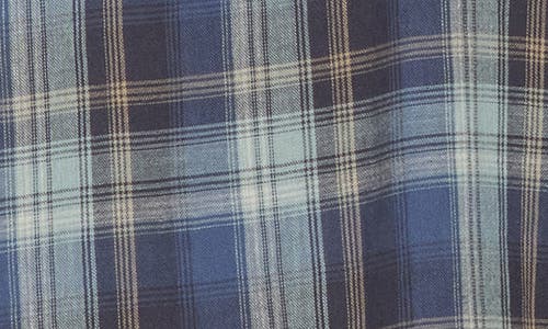 14th & Union Duofold Flannel Button-up Shirt In Blue