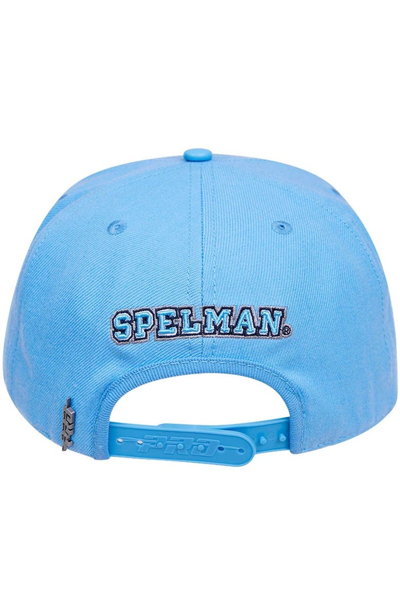 PRO STANDARD Men's Pro Standard  Light Blue Spelman College Jaguars Evergreen Spelman Snapback Hat, Alternate, color, Light Blue