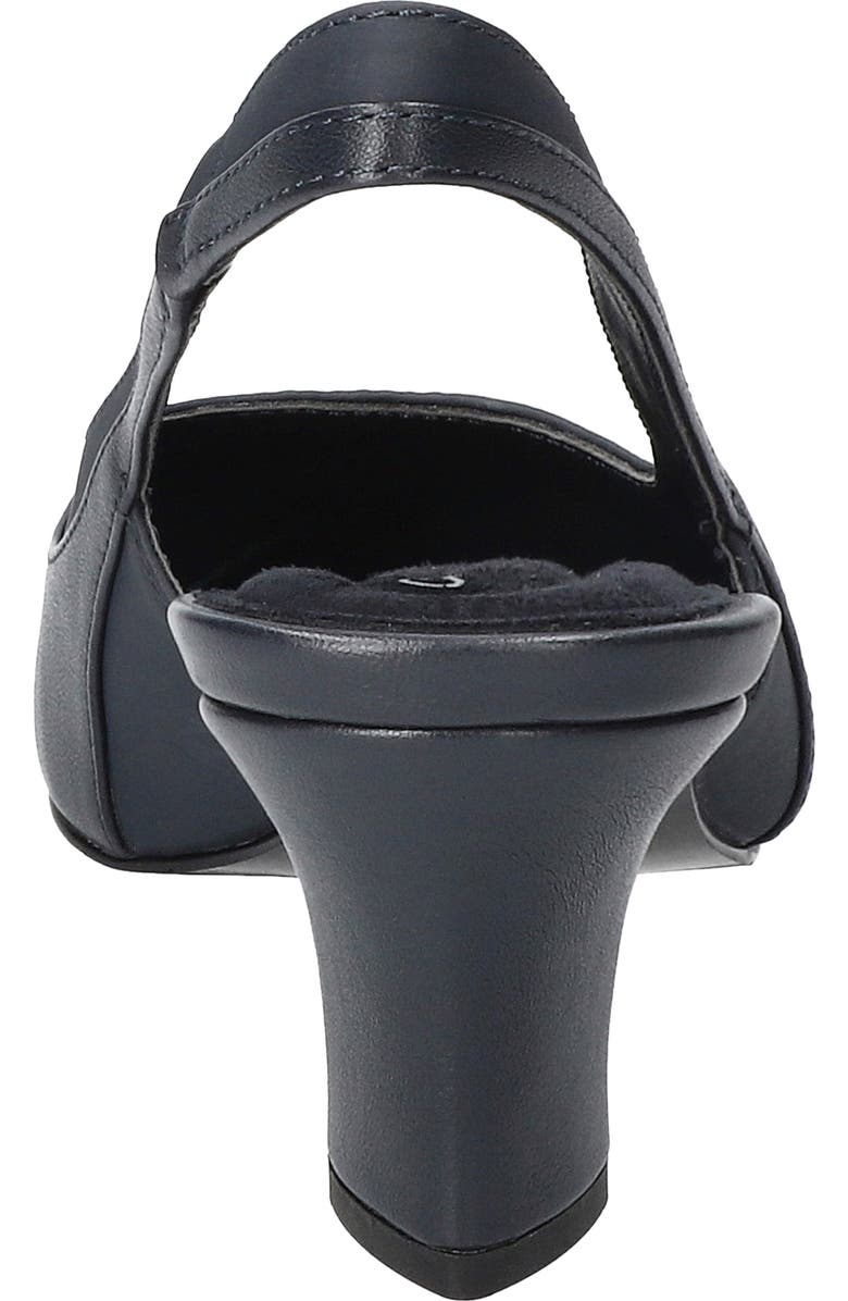 EASY STREET Dessa Slingback Pointed Toe Pump, Alternate, color, Navy