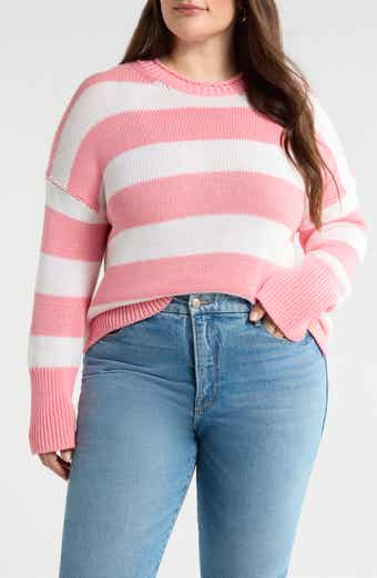 Stripe Roll Neck Sweater