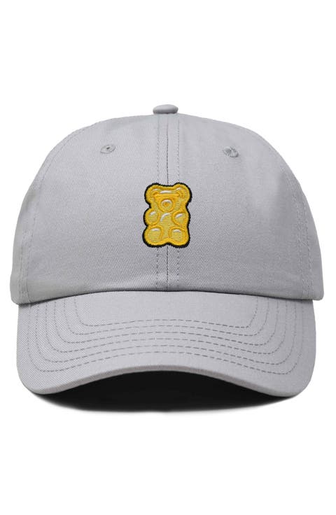 Yellow Gummy Embroidered Dad Cap