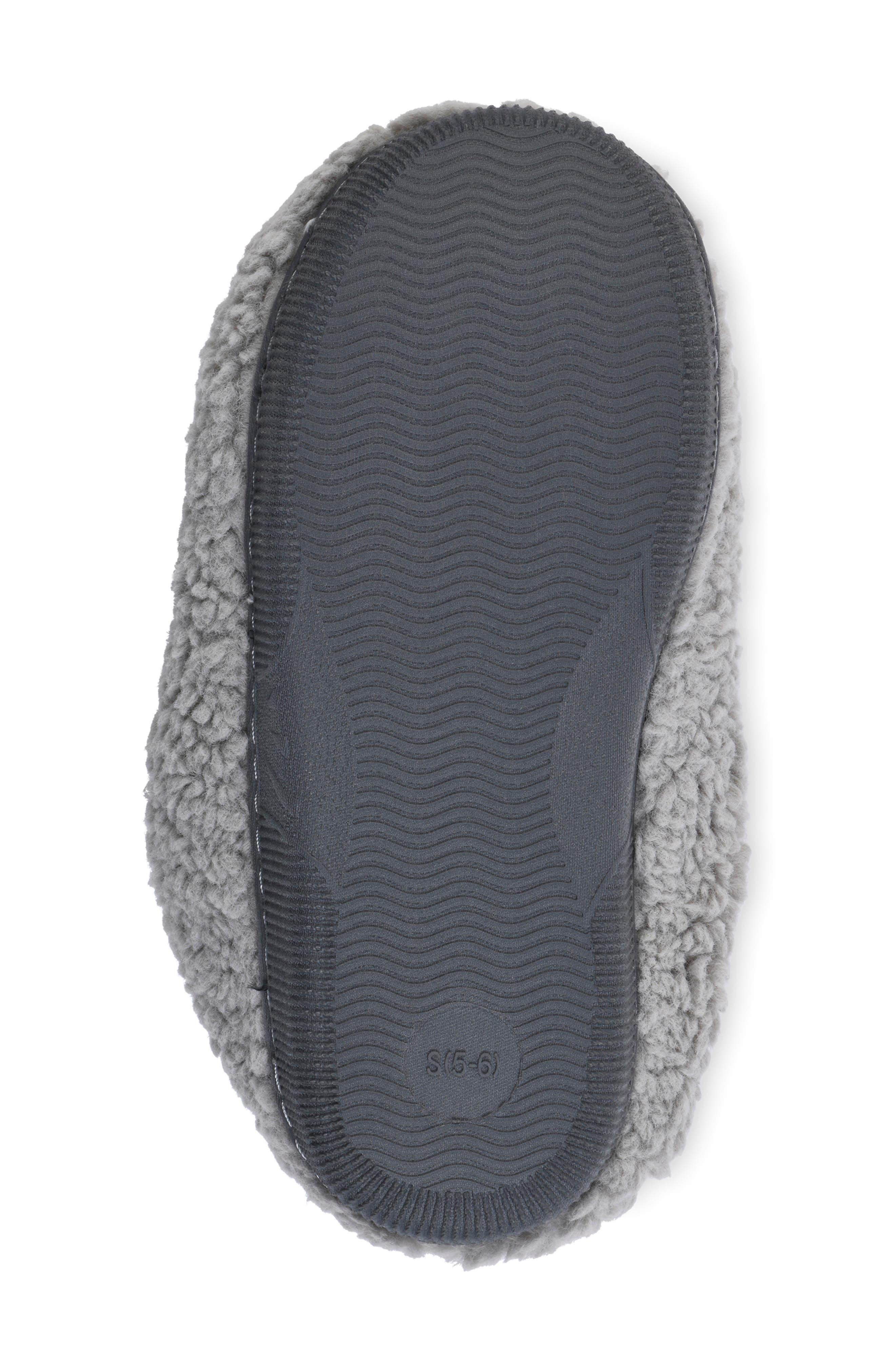 GAAHUU Berber Faux Shearling Lined Slipper, Alternate, color, Grey