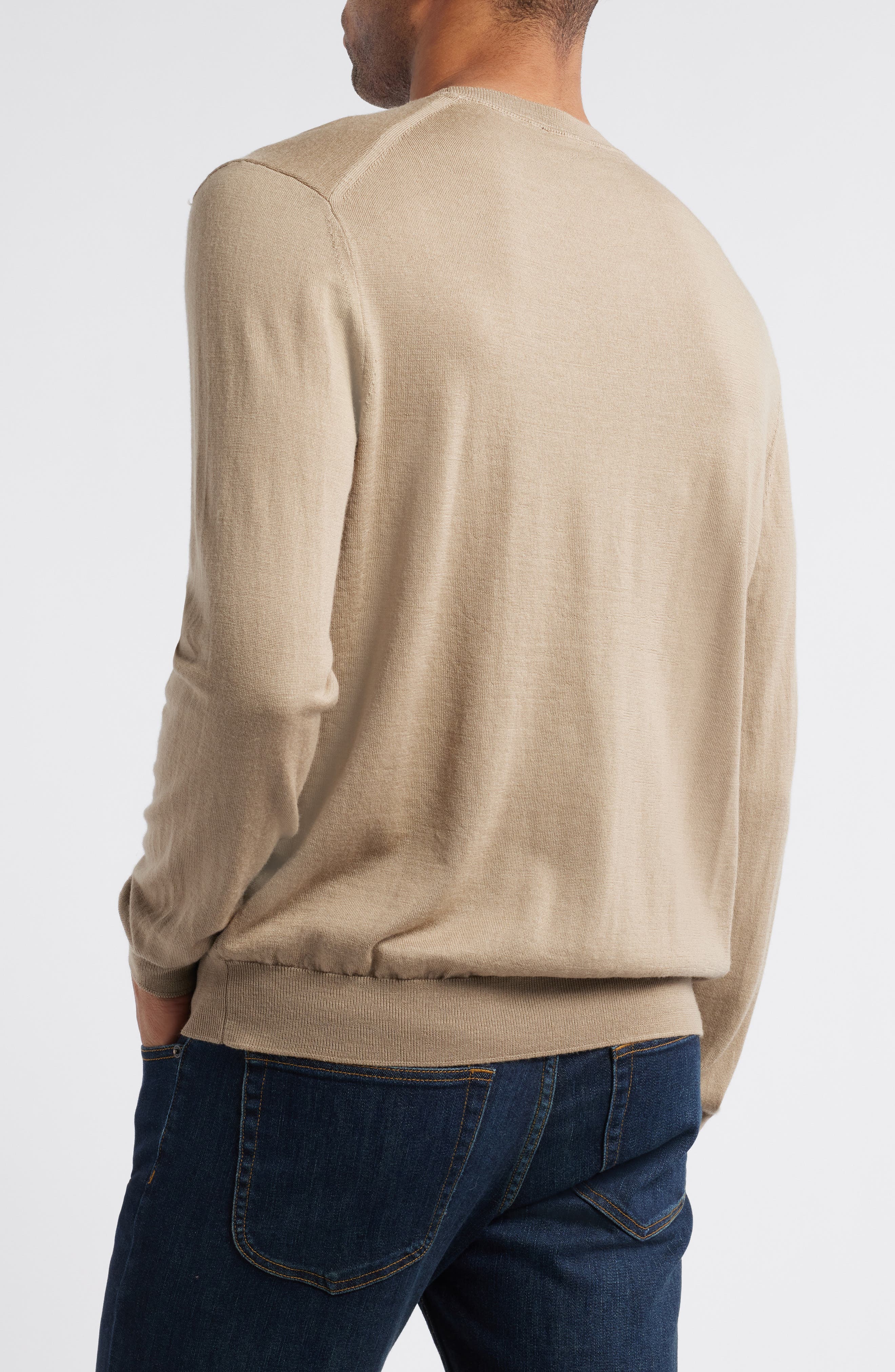 Crewneck Wool Sweater - image 4