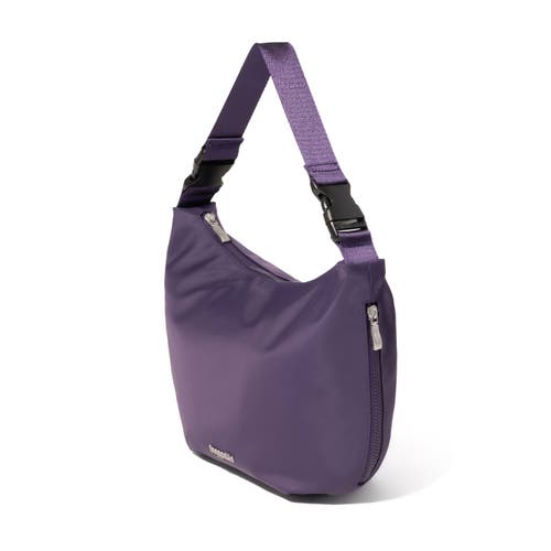 Baggallini Crescent Convertible Hobo In Purple