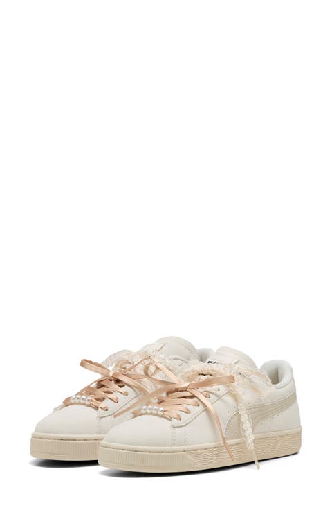 Suede Bloom Sneaker