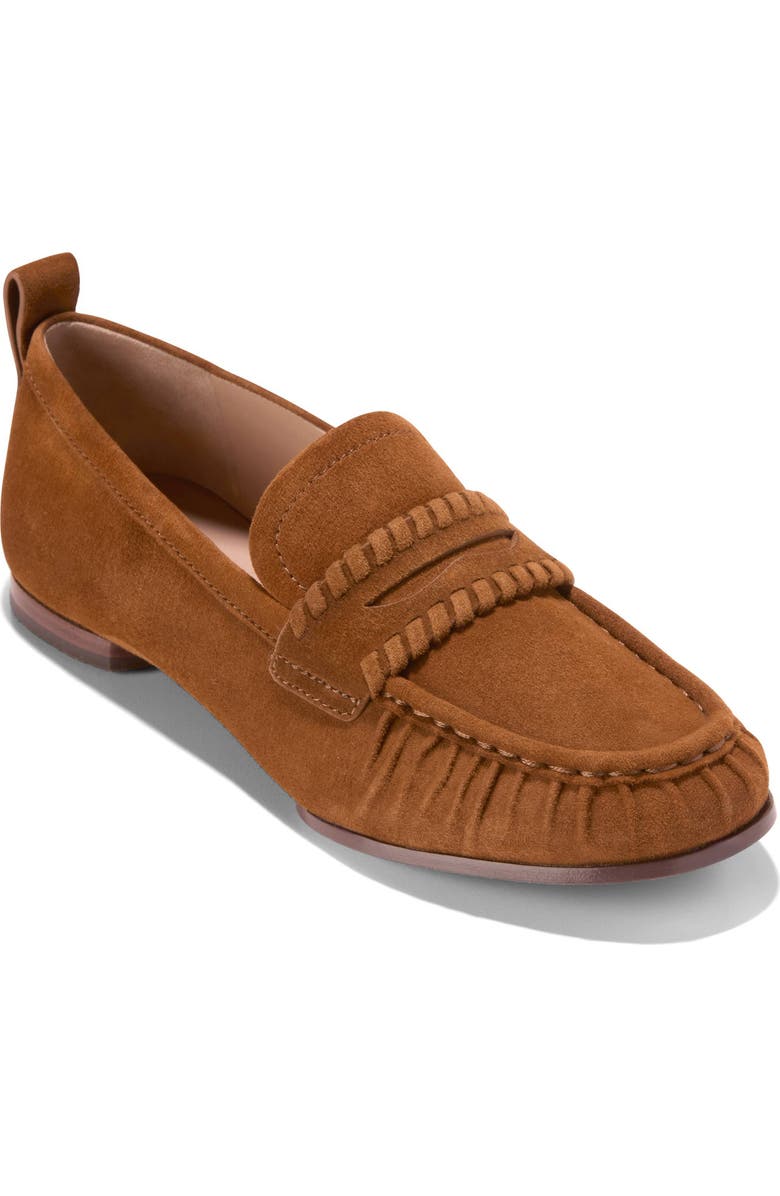 Cole Haan Danby Travel Loafer, Main, color, Tobacco Suede