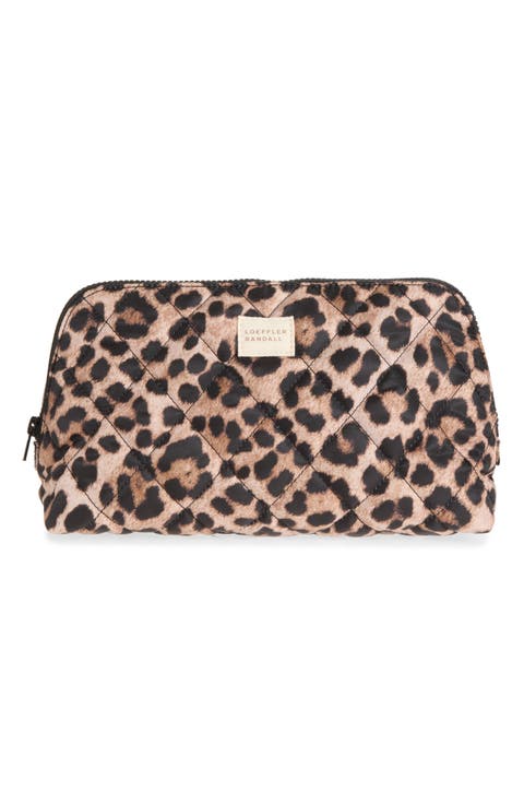 Frances Quilted Nylon Pouch