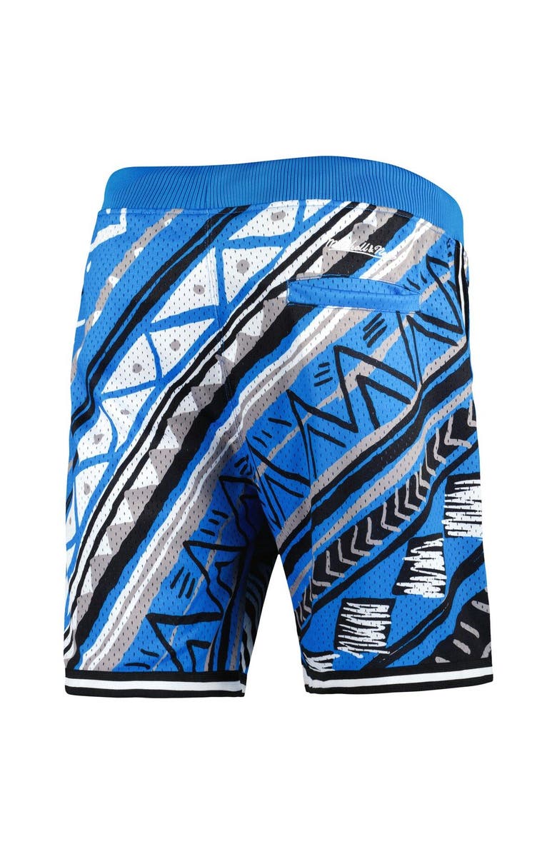 Mitchell & Ness Men's Mitchell & Ness Blue Charlotte FC Tribal Fashion Shorts, Alternate, color, Blue