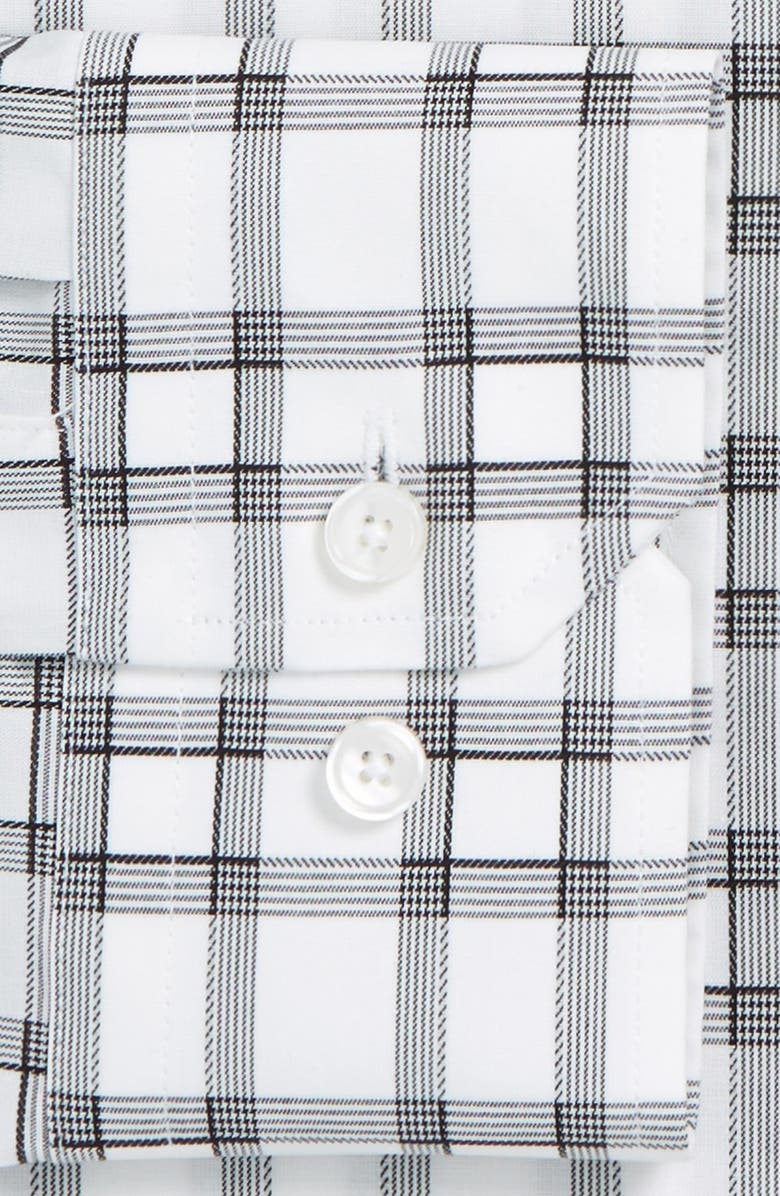 Calibrate Trim Fit Stretch Plaid Dress Shirt, Alternate, color, 