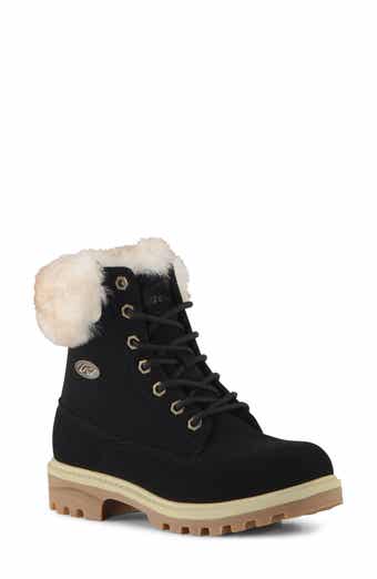 LUGZ Empire High Faux Fur Lug Sole Boot