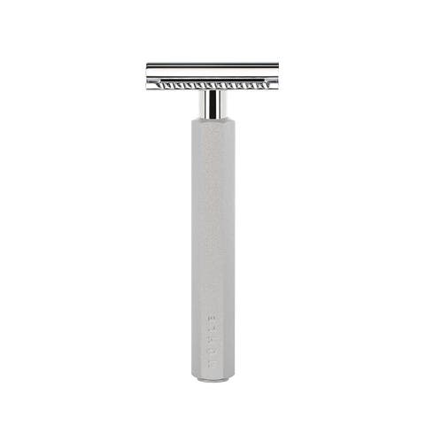 Hexagon Silver Safety Razor