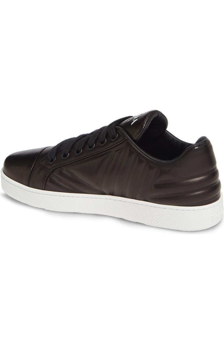 Prada Quilted Low Top Sneaker, Alternate, color,