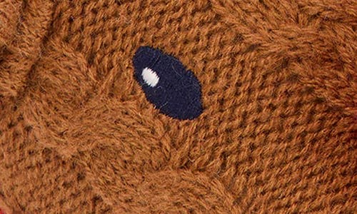 Boden Kids' Reindeer Slipper In Brown