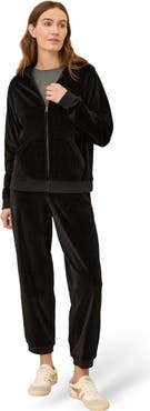 Pact Organic Cotton Pure Velour Zip Hoodie