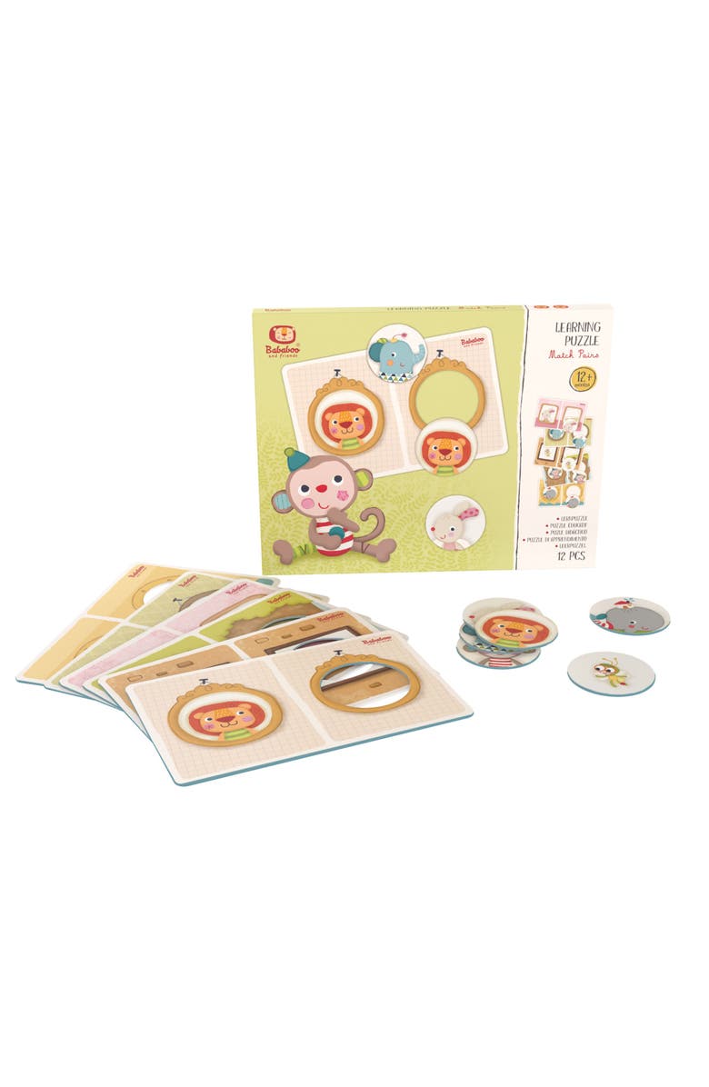 Bababoo and friends<sup>®</sup> Match Pairs & Patterns Learning Puzzle Set, Alternate, color, Multi