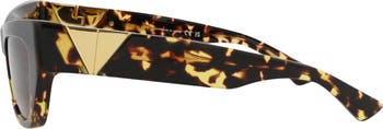 52mm Cat Eye Sunglasses