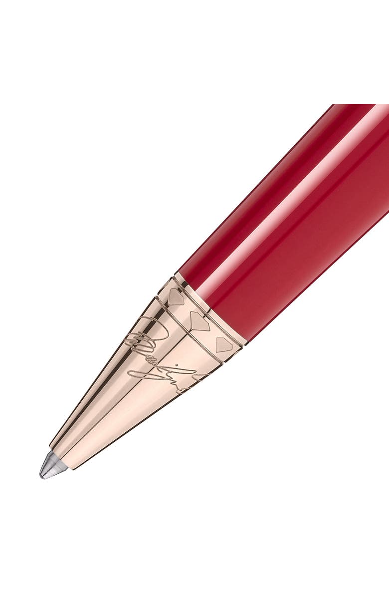 Montblanc Special Edition Muses Marilyn Monroe Ballpoint Pen, Alternate, color, Red