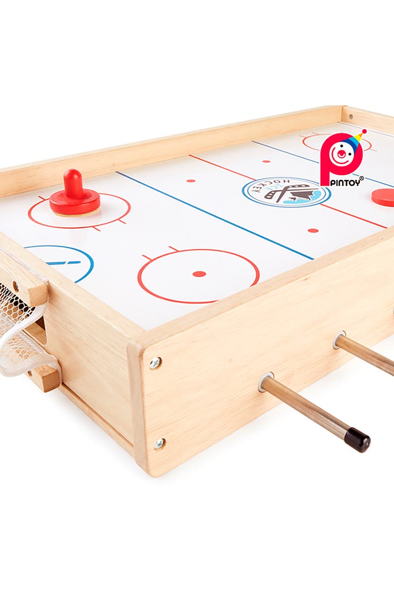 Pintoy Kids' 2-in-1 Foosball & Hockey Game Table, Alternate, color, 