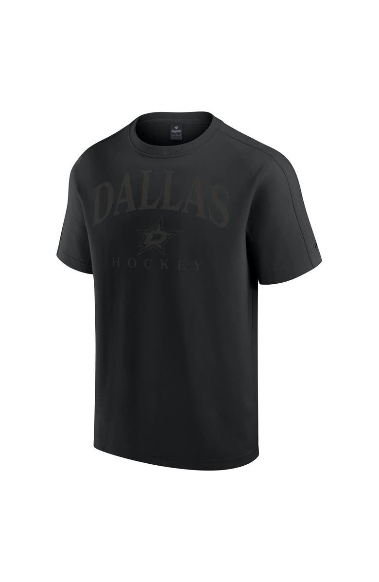 FANATICS Men's Fanatics Black Dallas Stars Elements Flex Tri-Blend T-Shirt, Alternate, color, Black