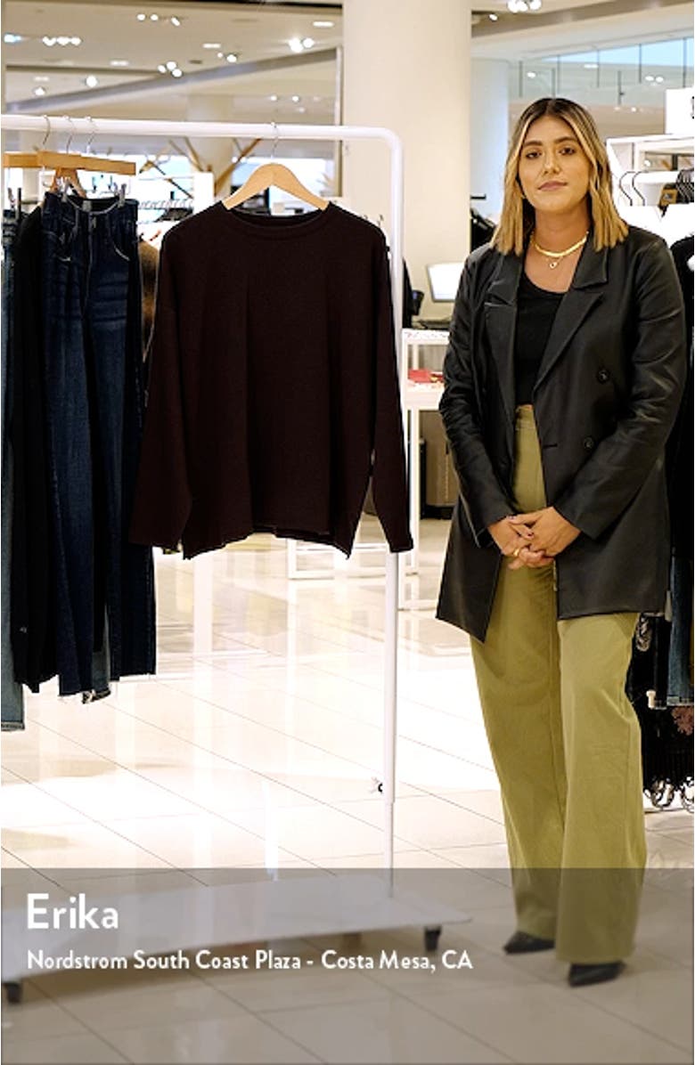 Boxy Long Sleeve Top, sales video thumbnail