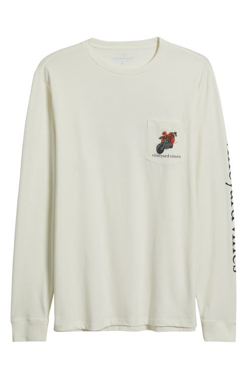 Vineyard Vines Winging It Cotton Graphic T-shirt In White