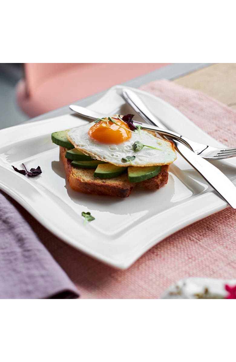 Villeroy 
Boch NewWave Dinner Plate Set of 4, Alternate, color, White