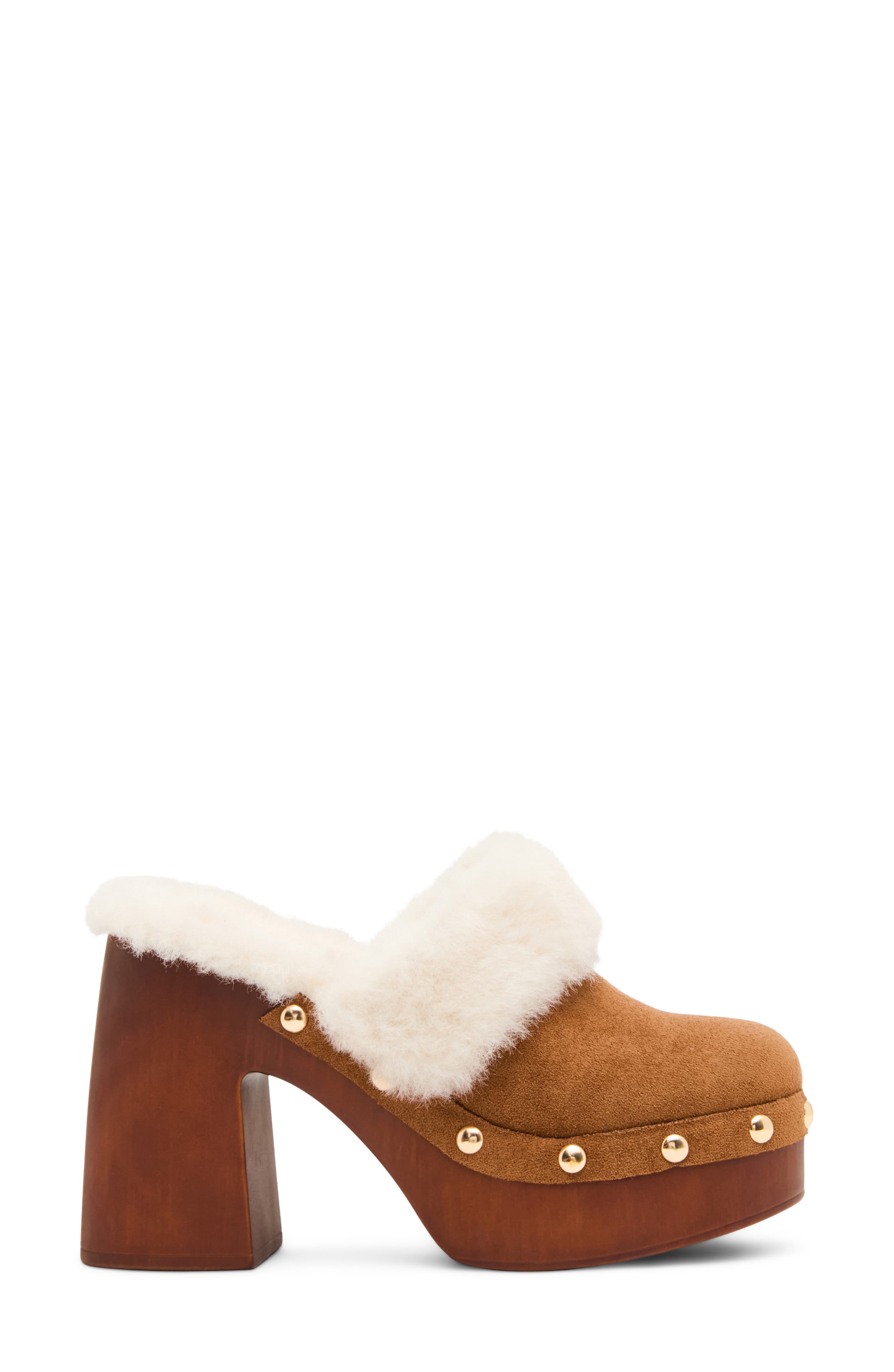 Addisonn Platform Mule, Alternate, color, COGNAC FAB
