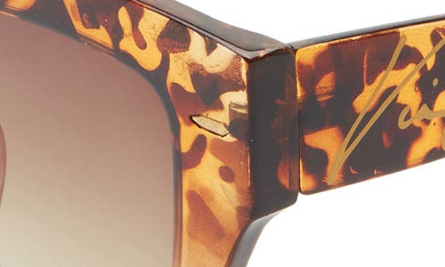 Vince Camuto Cat Eye Sunglasses In Tortoise White