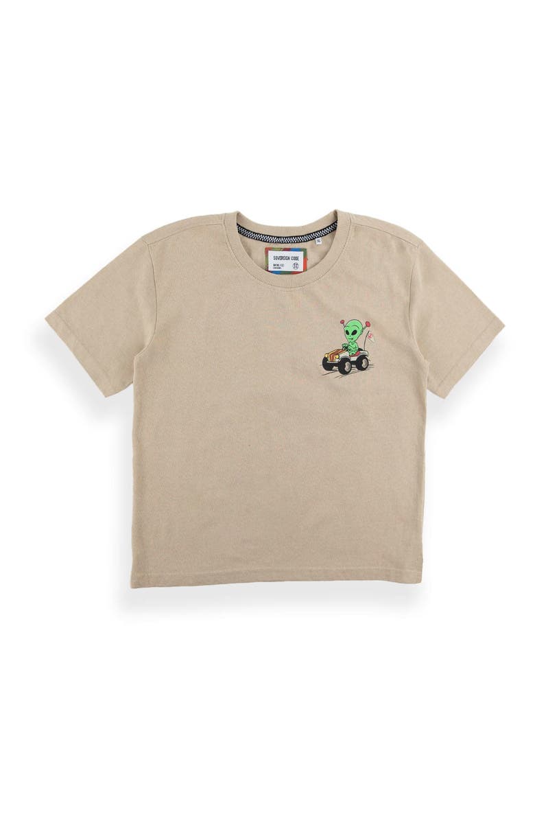 Sovereign Code Alert T-Shirt, Main, color, Irish Cream/ Ufo