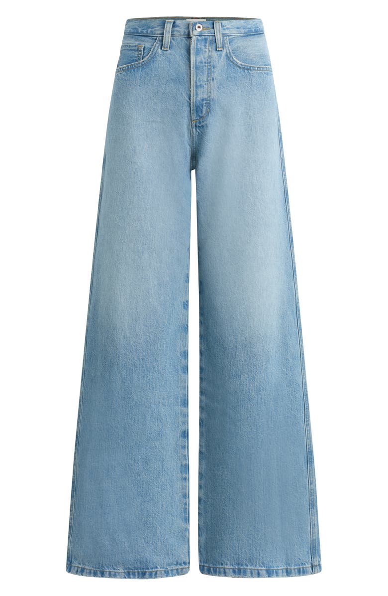 Favorite Daughter The Masha Super High Waist Wide Leg Jeans, Alternate, color, Los Feliz