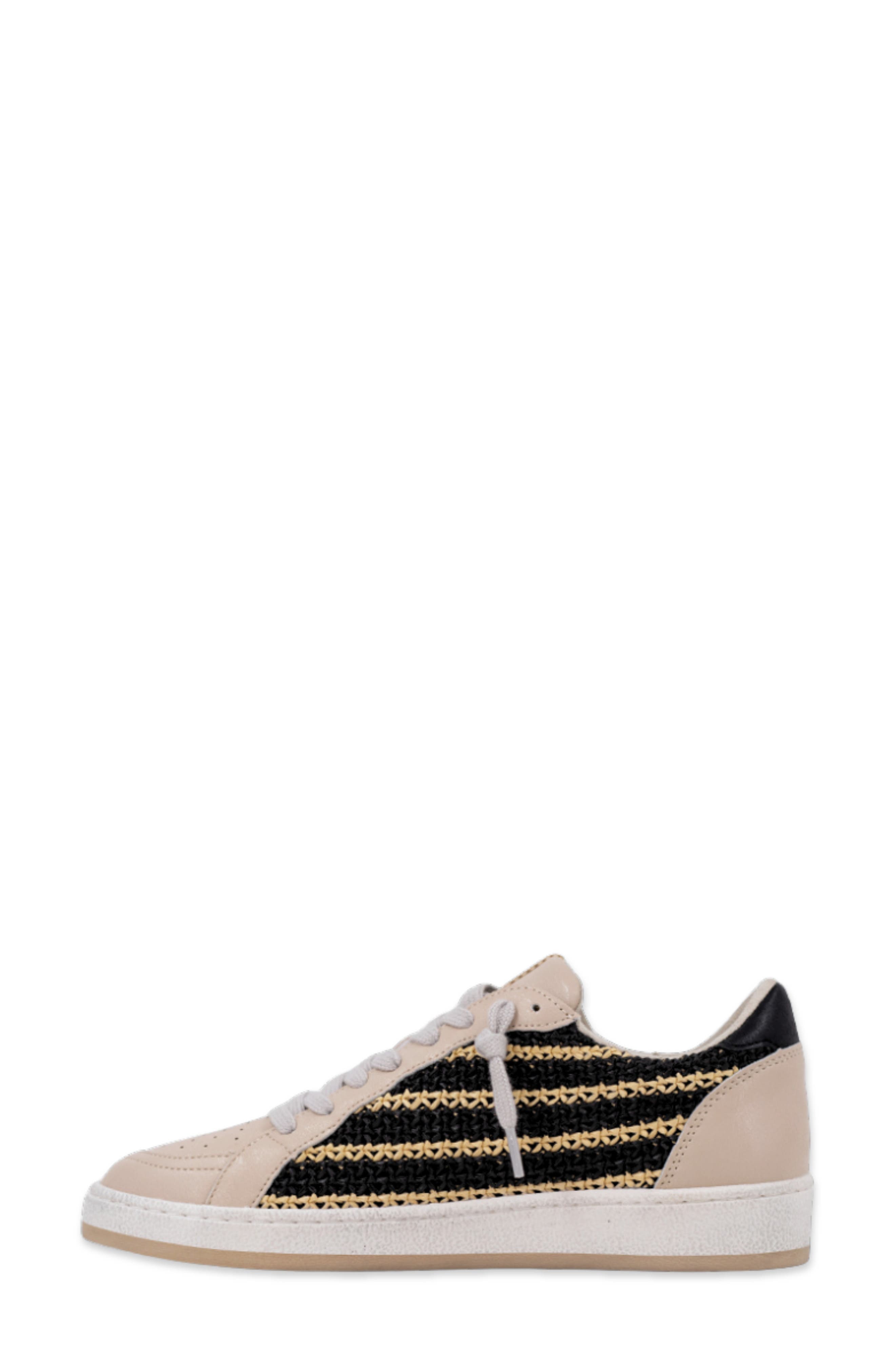 Salma Sneaker, Alternate, color, BLACK WOVEN