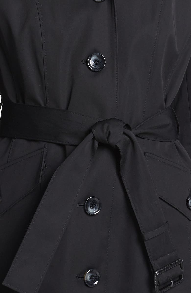 MICHAEL Michael Kors Trench Coat with Detachable Hood, Alternate, color,