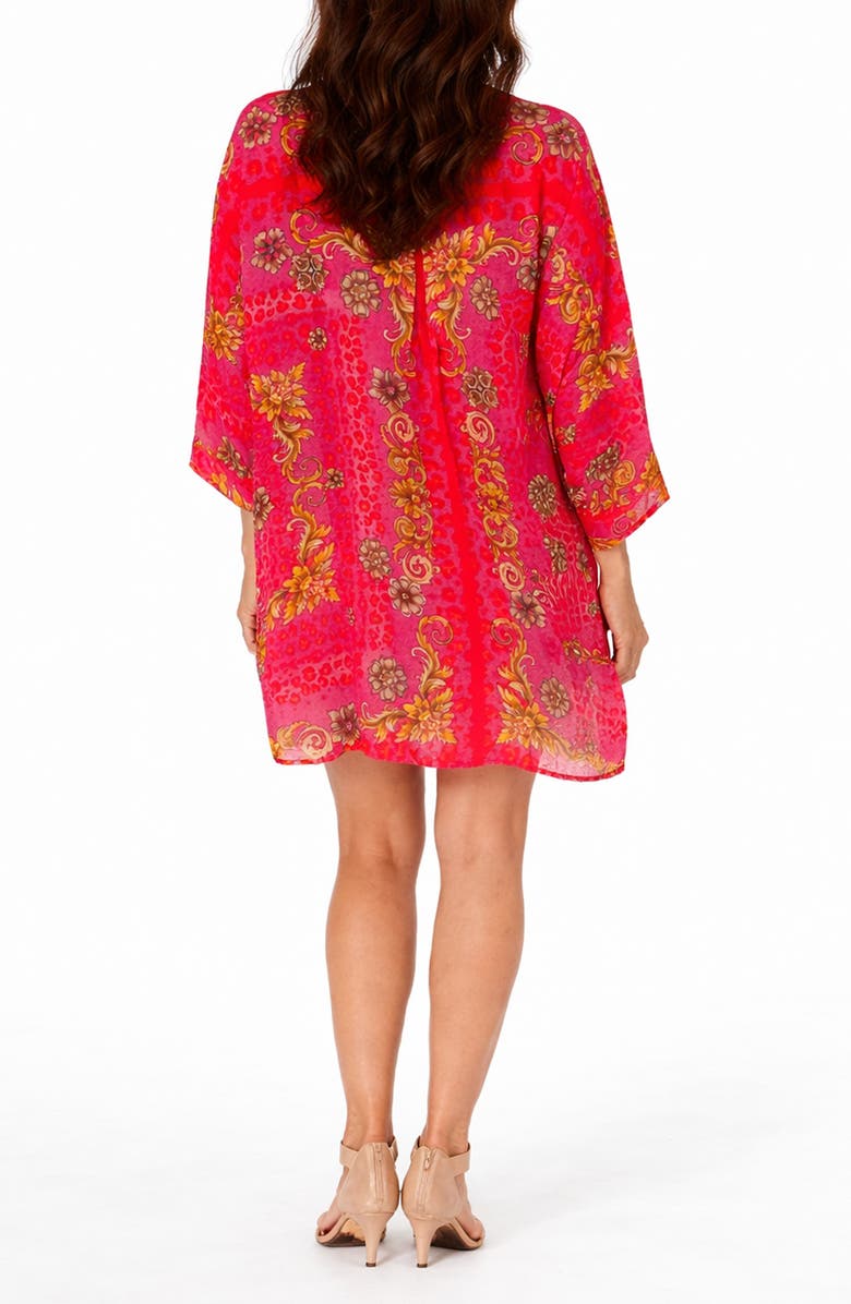 RANEES <p>Print Cotton Minidress </p>, Alternate, color, Pink