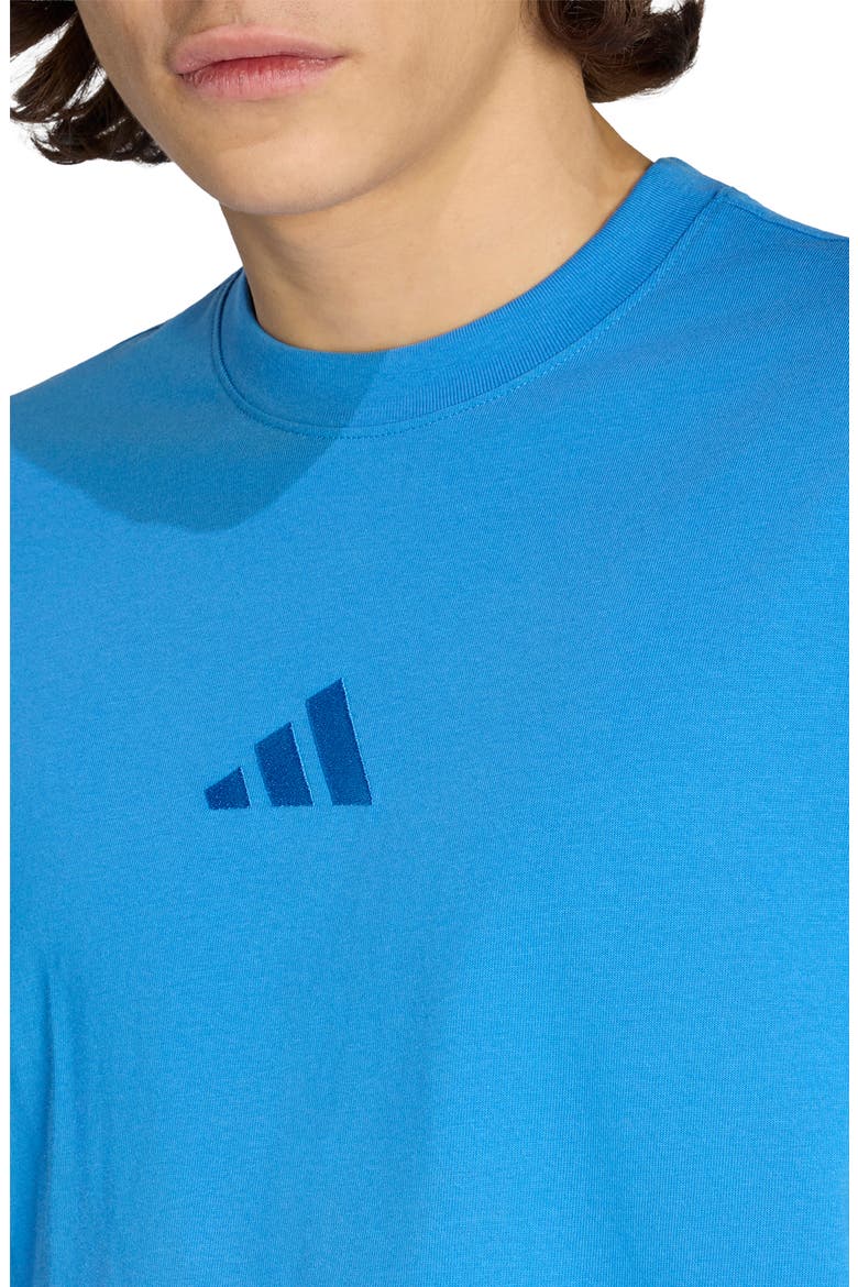 All SZN Loose Fit Cotton T-Shirt, Alternate, color, RAY BLUE/ /