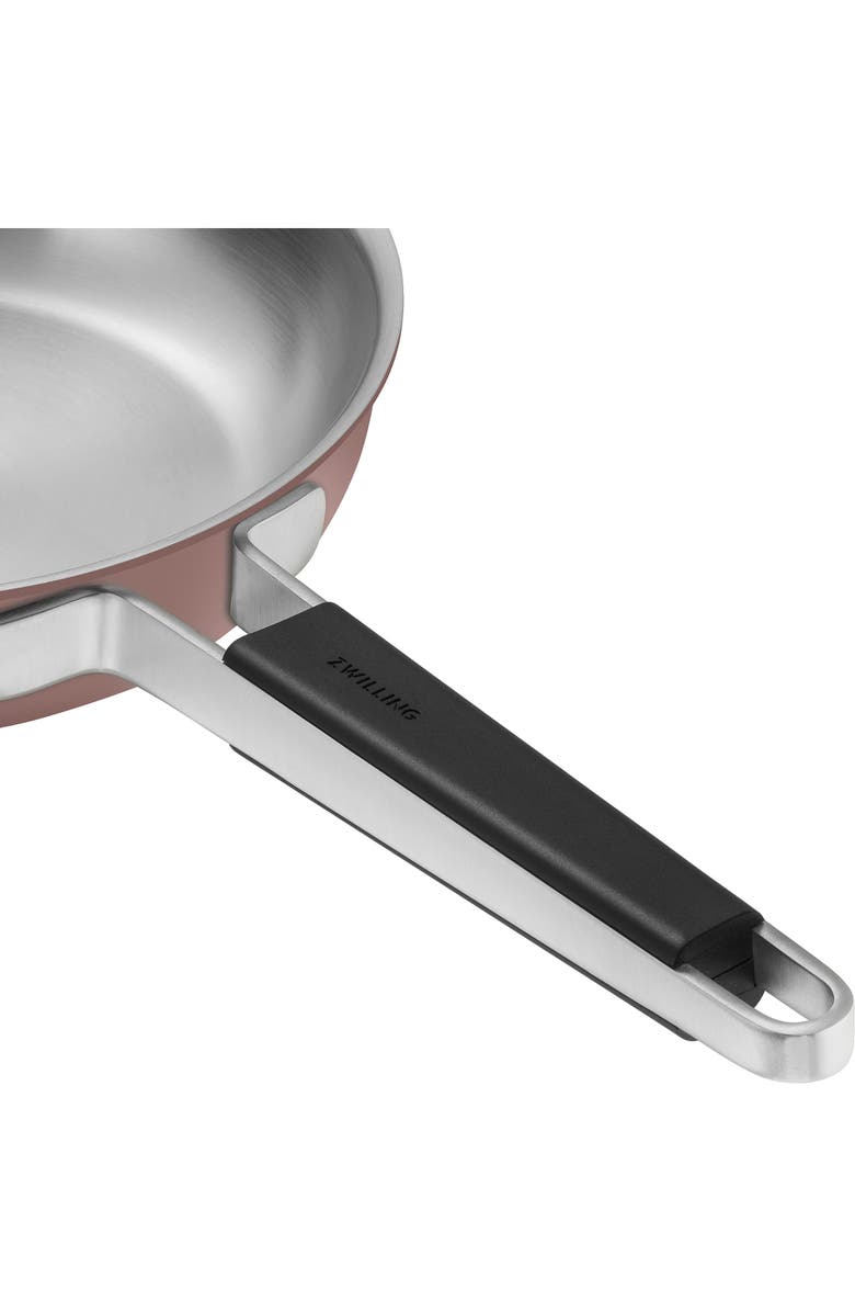 ZWILLING Pure 9.5-Inch Stainless Steel Rose Sauté Pan, Alternate, color, Rose